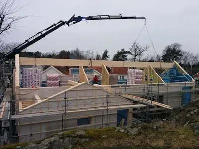Montering av huselementer